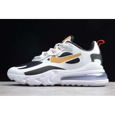 Nike Erkek Air Max 270 React Metal Altın / Siyah Koşu Ayakkabısı Türkiye - 0M1FQQHS